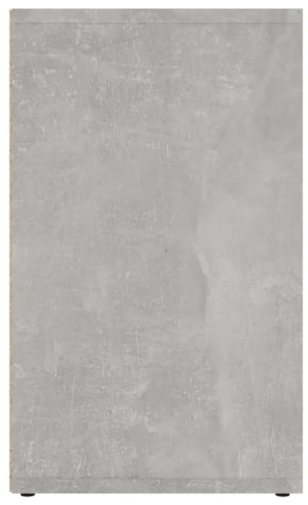 Pantofar, gri beton, 52,5x30x50 cm Gri beton, 1, 1