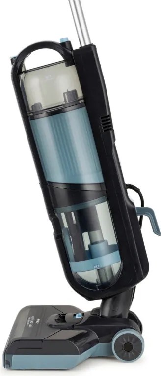 Aspirator vertical pentru curatare umeda si uscata 2in1 Ariete 2487/00, 600 W, 2 rezervoare, Negru/Albastru