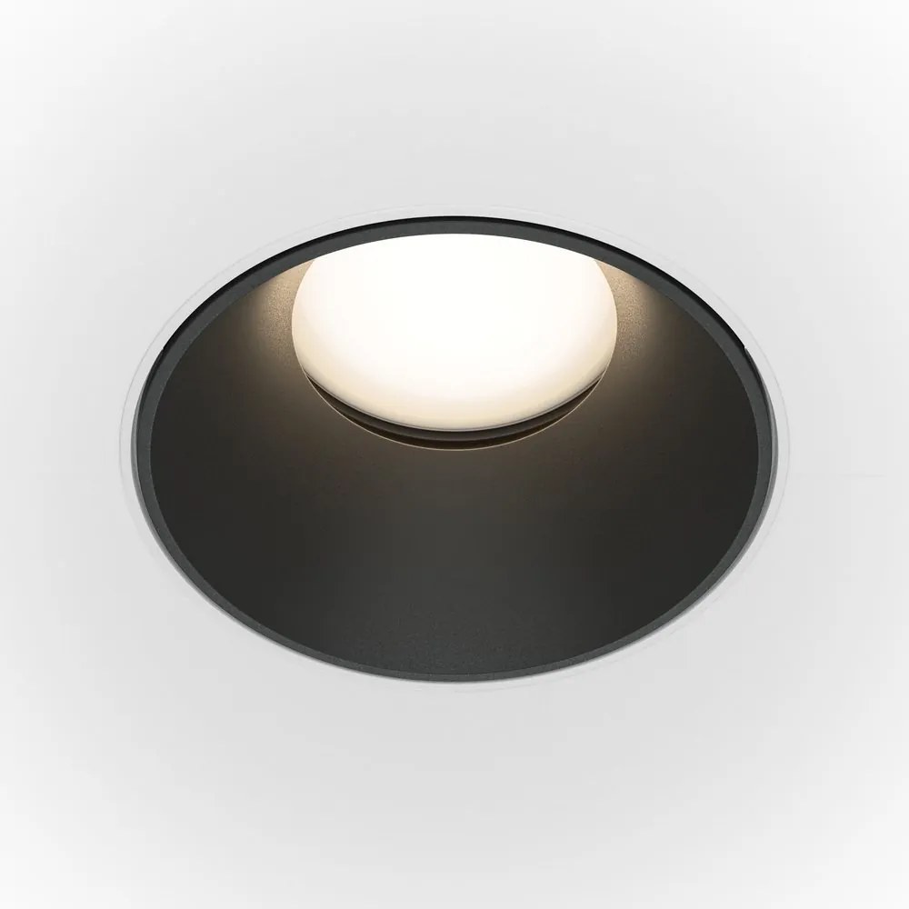 Spot incastrabil design tehnic Share alb, negru 10,2cm