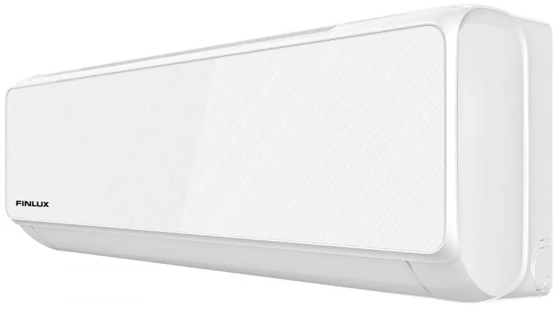 Aparat de aer conditionat inverter Finlux 12LIE55BE, 12000 BTU, 30 m², Incalzire exterior, Suflare 4D, Functionare la -25°C, Alb