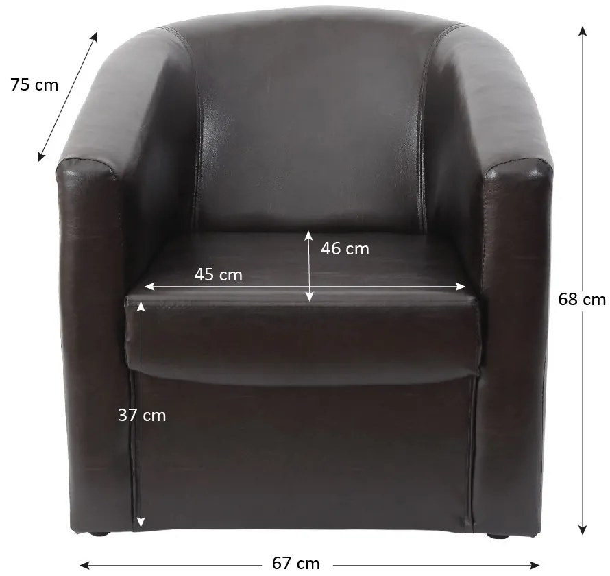 Cuba II NOU Fotoliu Wenge