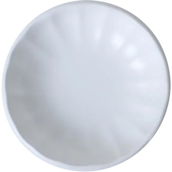 Set de 6 boluri din ceramică Laguna 12 cm, alb