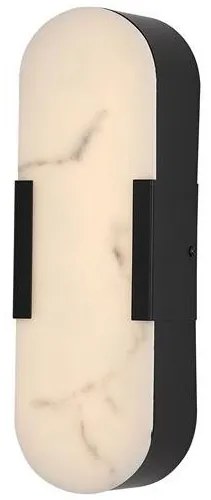 Aplica LED de perete baie rasina marmura Opaline L-35cm