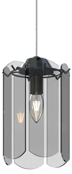 Lustră pe cablu Zuma Line MD3523-1-EBCN NIRA 1xE14/40W/230V negru