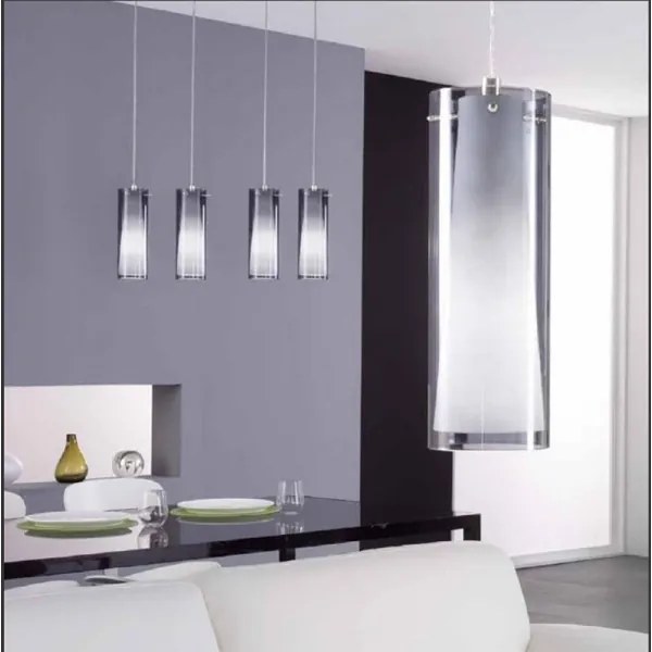 EGLO 90304 - Lustra PINTO NERO 1 x E27/60W