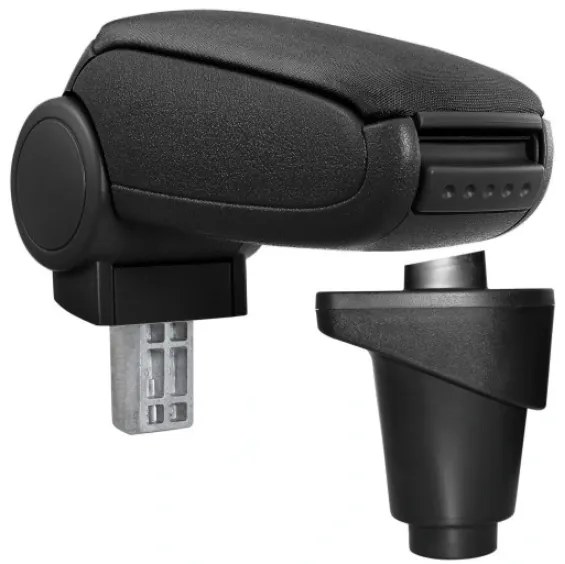 Cotieră Fiat 500 L, husă textilă, neagră