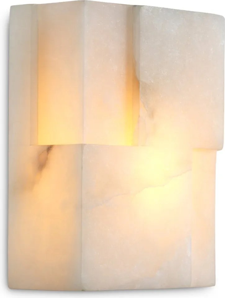 Aplica de perete LUX din alabastru Fabiano