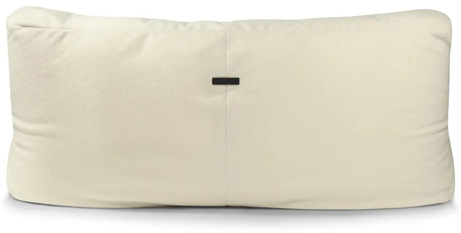 Fotoliu bean bag gri deschis cu tapițerie din țesătură bouclé Sofa Tube 190 – SLOWDOWN