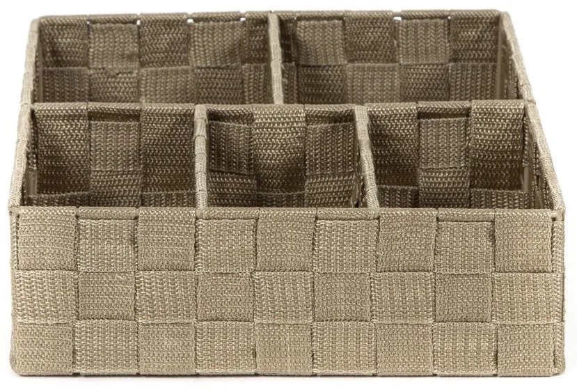 Organizator Compactor pentru accesorii TEX32 x 25 x 8 cm, taupe