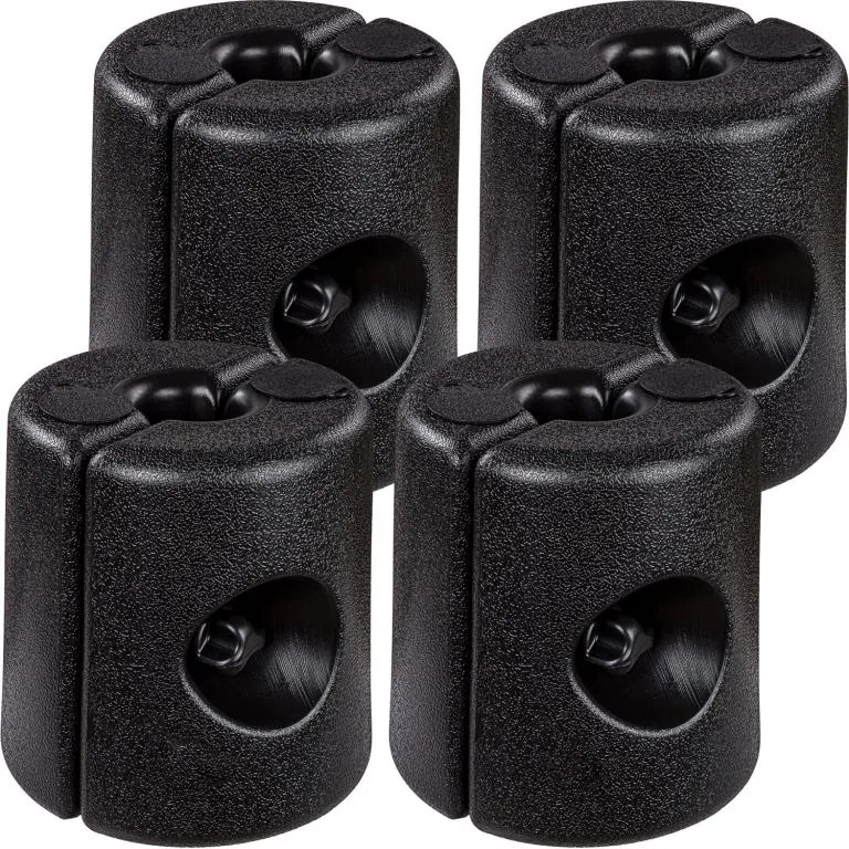 Set de 4 greutăți INSTENT pentru corturi de grădină - negru