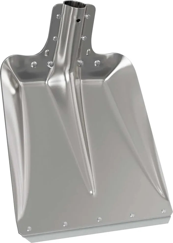 vidaXL Cap de lopată Argintiu 43 x 32,5 cm Aluminiu