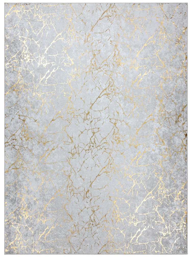 MIRO 11111.2108 covor lavabil Marmură, glamour anti-alunecare - crem / aur - SECUNDAR-COTATI PRODUSUL