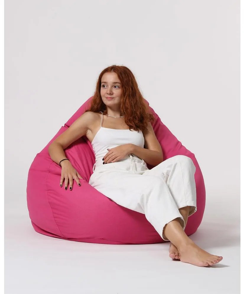 Fotoliu puf Parumleo XXL (Roz). 1101740
