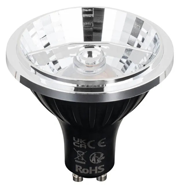 Set de 5 becuri LED GU10 inteligente reglabile AR70 6W 500 lm 2200 - 6500K