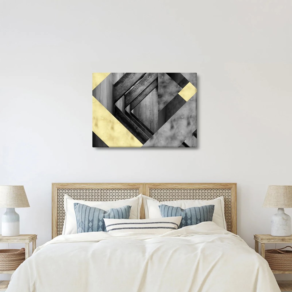 Tablou - Textura forme (70x50 cm)