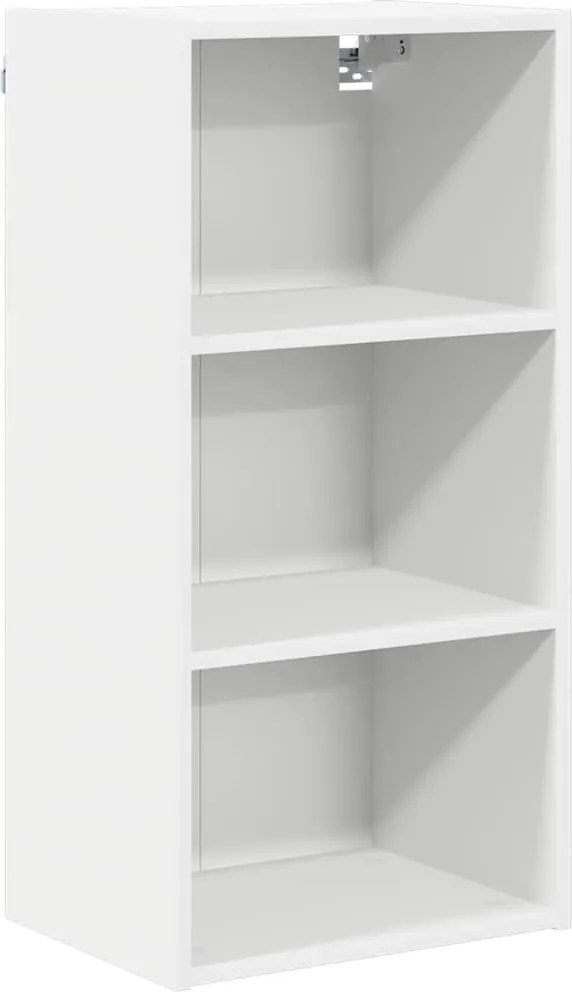 vidaXL Dulap suspendat Alb 40 x 29,5 x 80 cm Lemn compozit