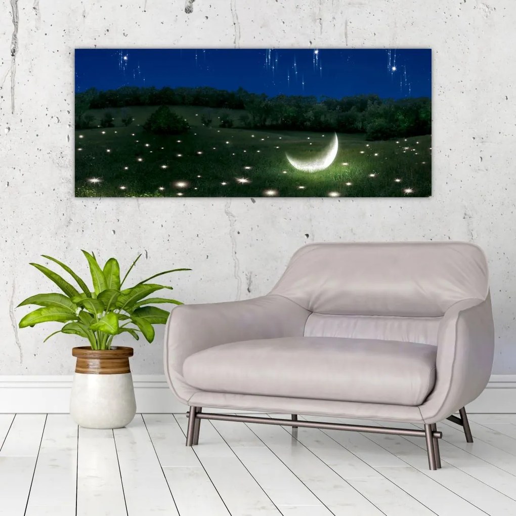 Tablou - Cer căzător (120x50 cm)