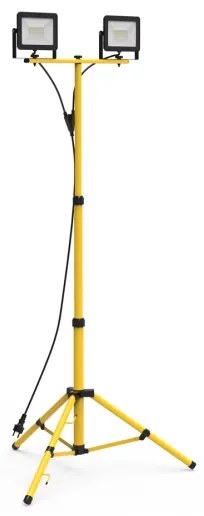 Proiector LED cu suport 2xLED/50W/230V 4000K IP44