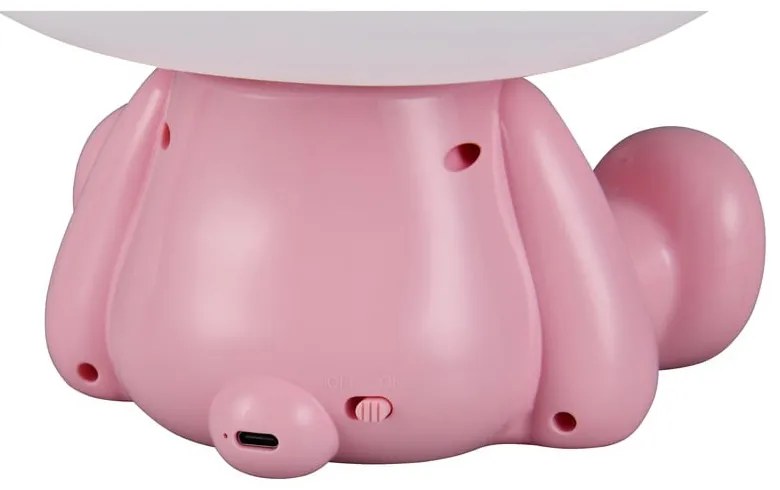 Lustră pentru copii roz LED Hopper – Trio