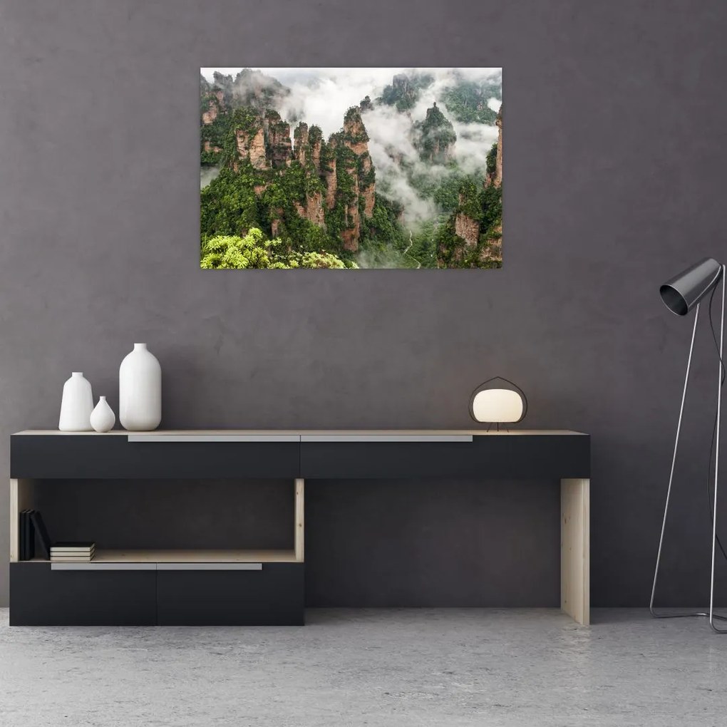 Tablou - Parcul Național Zhangjiajie, China (90x60 cm)