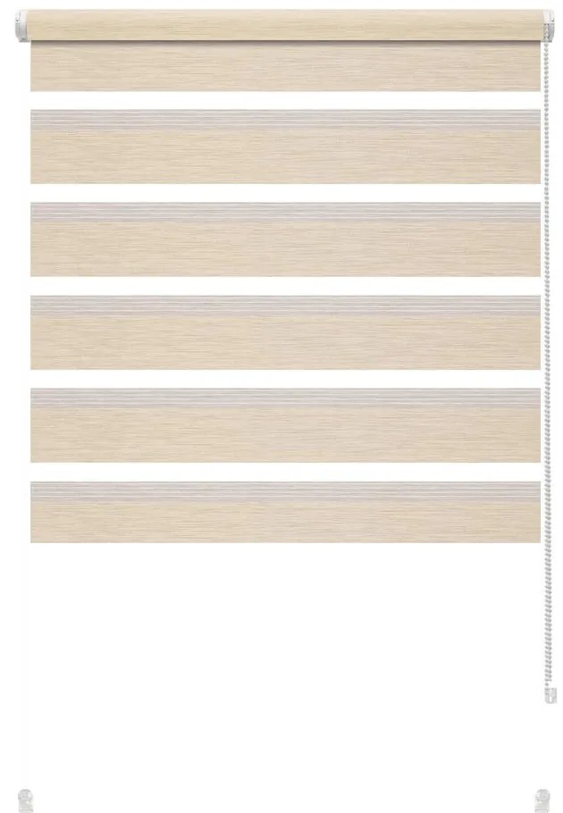 Jaluzea crem zi/noapte 57x150 cm Zebra Silvalin – Gardinia