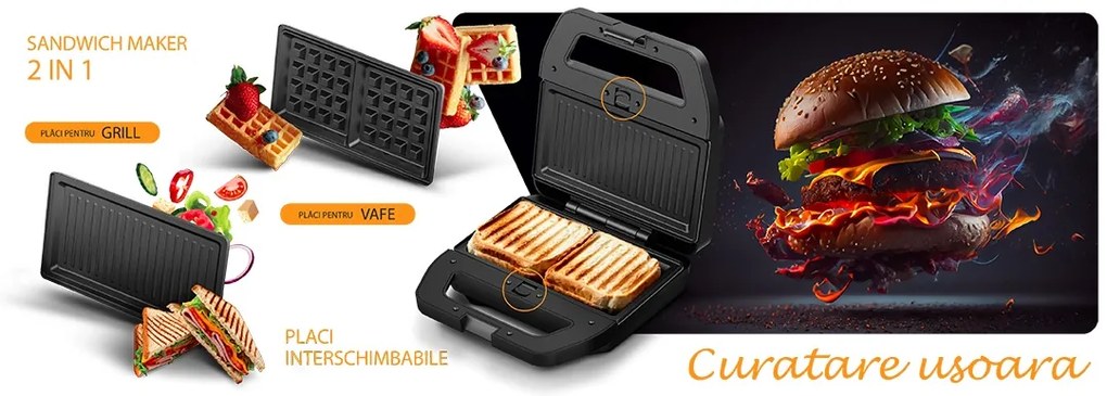 Sandwich maker Samus SDG-800X