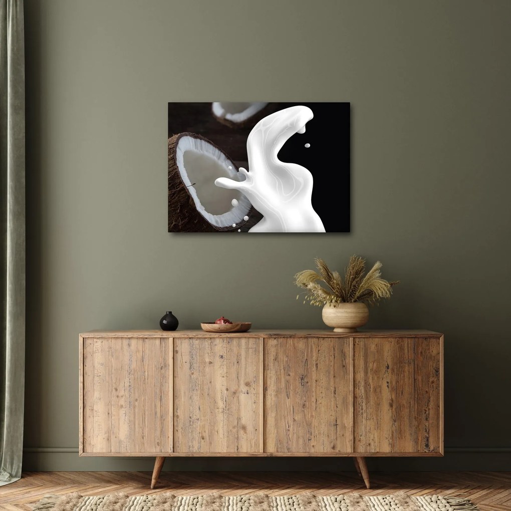 Tablou - laptele de cocos (70x50 cm)