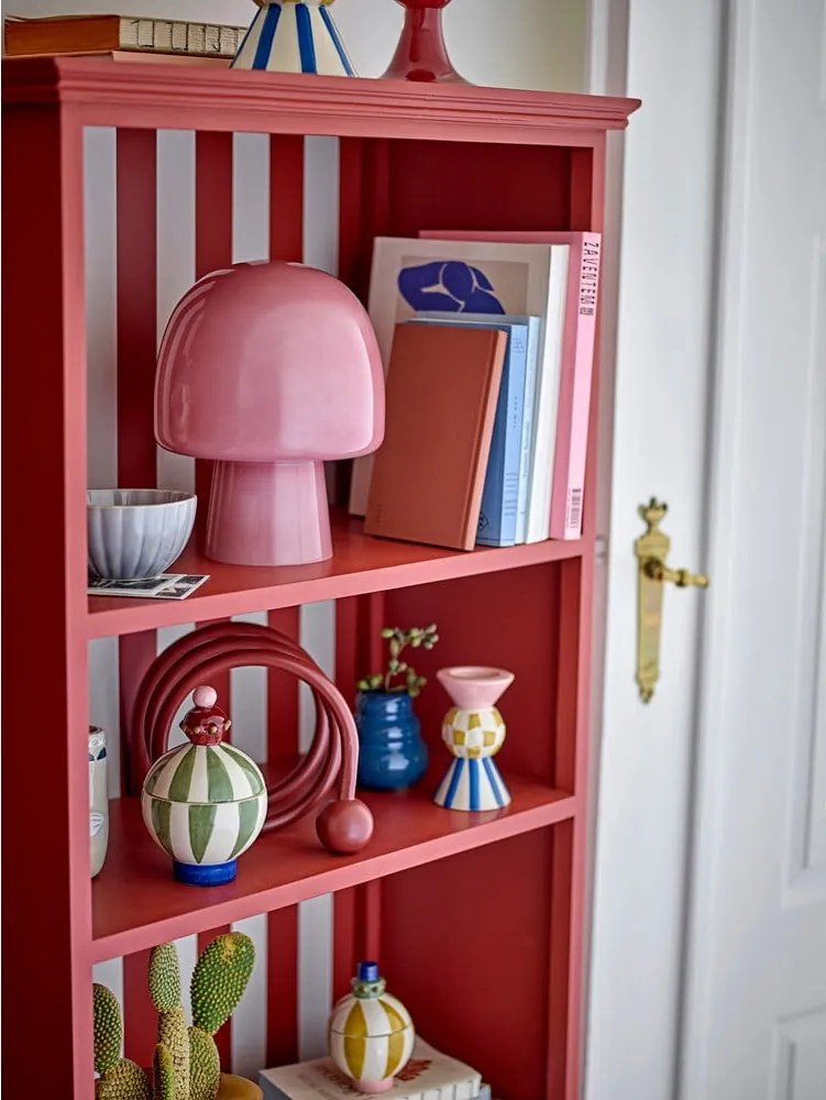 Bibliotecă roșie 66x151,5x32 cm Sasha – Bloomingville