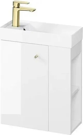 Dulap suspendat pentru lavoar Alb Cersanit Larga 50 cm
