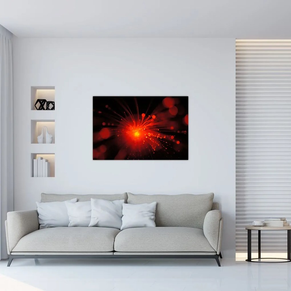 Tablou cu abstacție sclipire (90x60 cm)