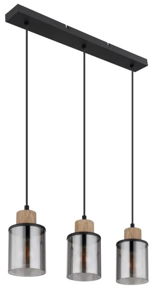 Lustră pe cablu REID 3xE27/15W/230V Globo 15707-3H