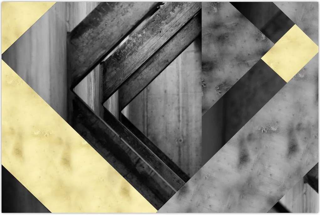 Tablou - Textura forme (90x60 cm)