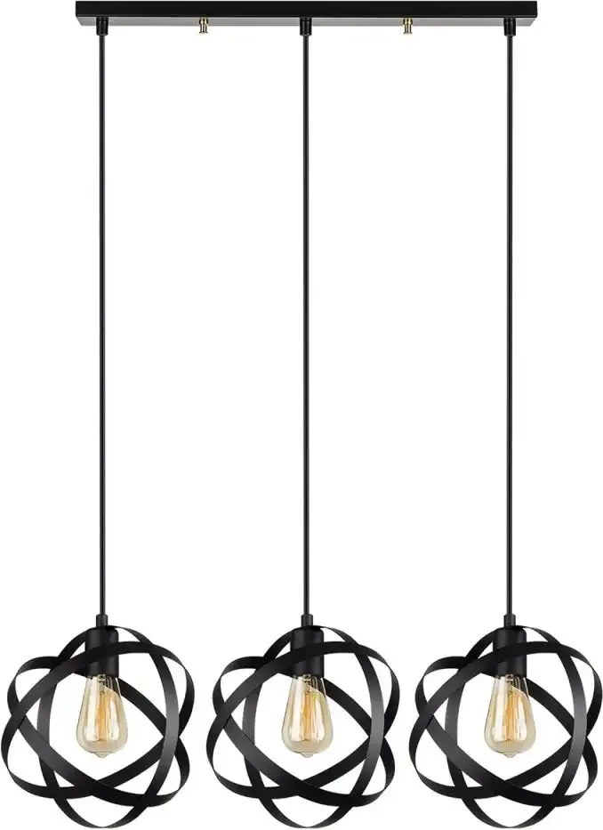 Lustra  negru homs ro11307