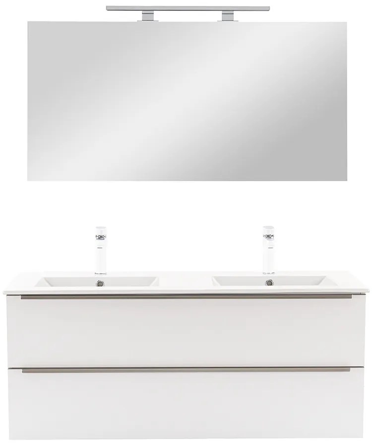 Mobilier complet de baie Vario Trim 120 alb-alb