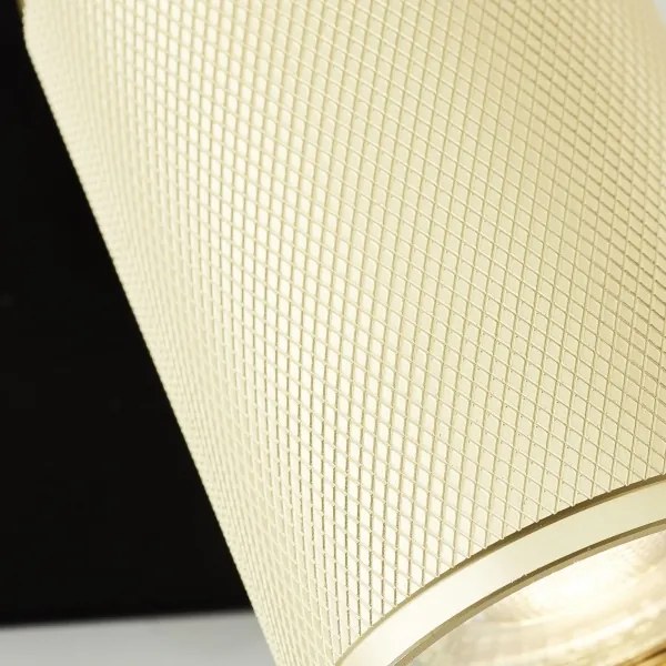 Spot LED de perete Brilliant MARTY 1xGU10/5W/230V auriu