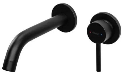 REA-B5332 - Baterie pentru lavoar OWEN, montaj încastrat, neagră