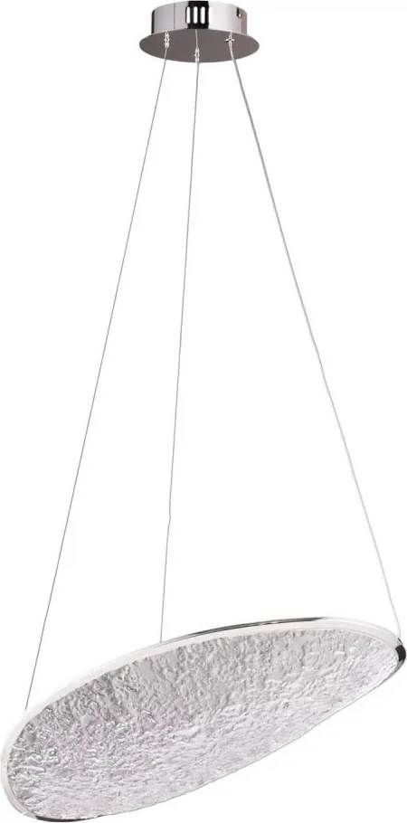 MAXLIGHT P0636D - Lustră LED suspendată pe cablu EMPIRE LED/17W/230V crom lucios