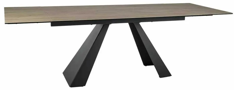 Masă de bucătărie Salvadore II, 160 x 90 cm, maro deschis