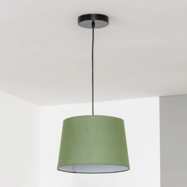 Brilagi - Pendul LED CERIA 1x E27/40W/230V Ø 30 cm, verde