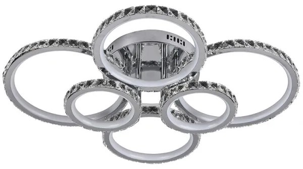 Lustră LED dimabilă aplicată LED/205W/230V 3000-6500K + telecomandă