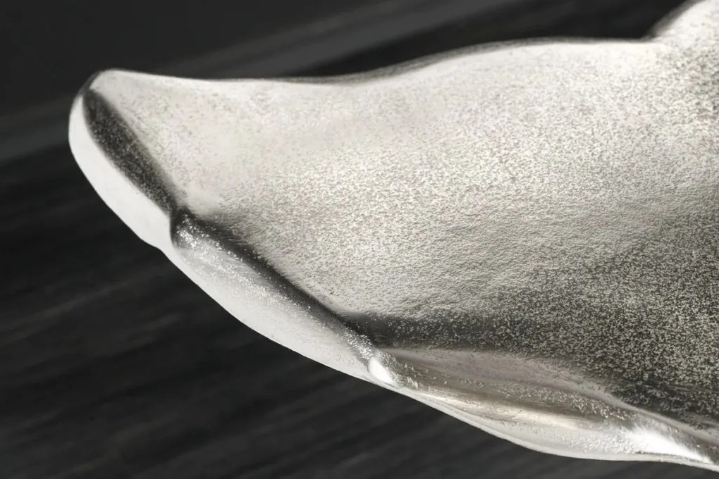 Masuta laterala design unic WILDLIFE WALFLOSSE 65cm argintiu A-44842 VC