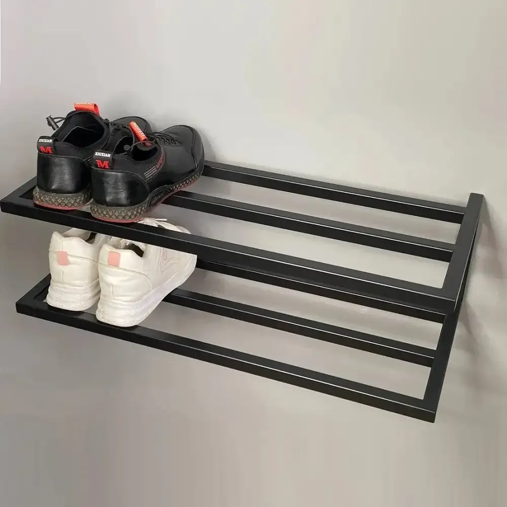 Pantofar,din metal,culoare negru,50x20x30 cm