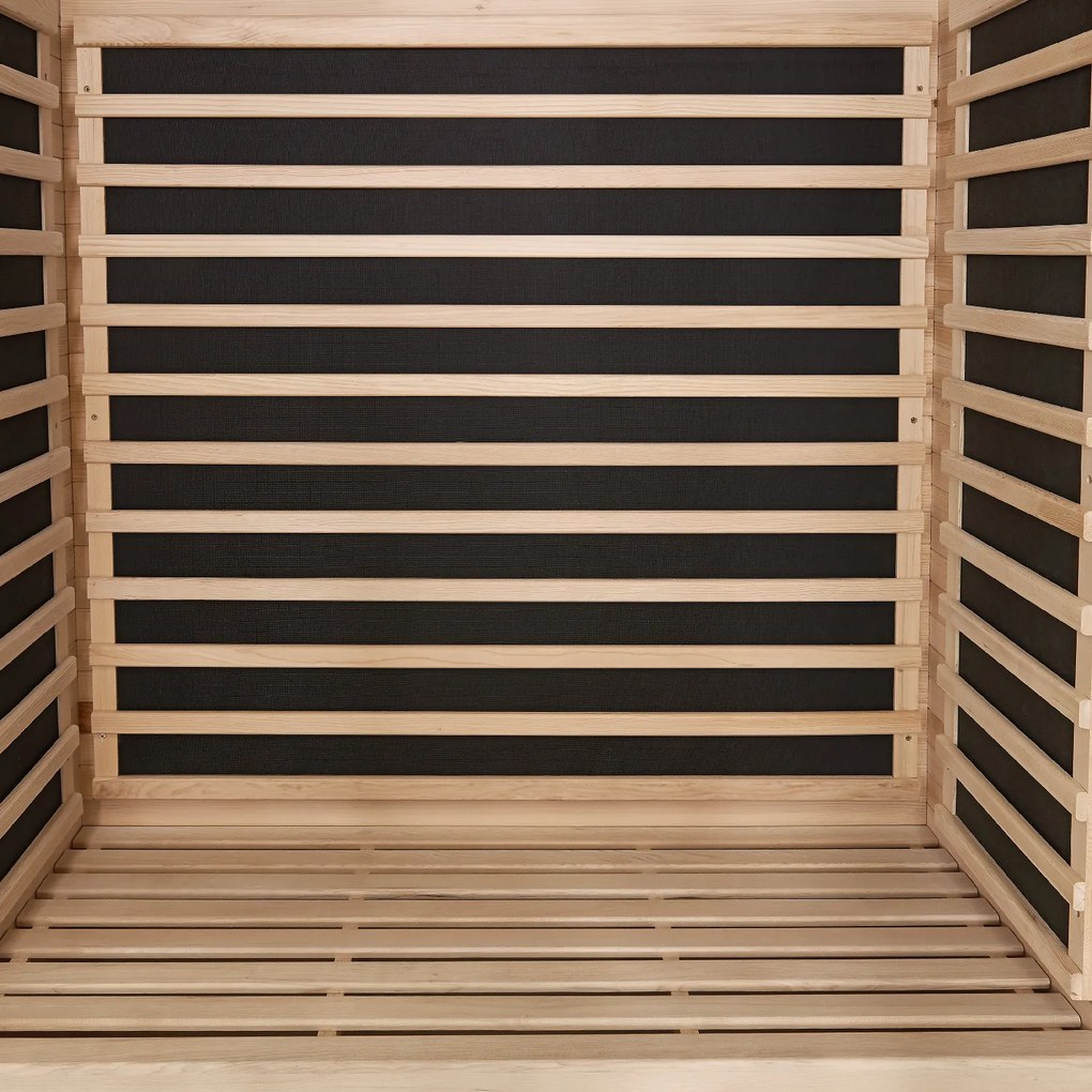 Infračervená sauna Skara čierna s technológiou Dual