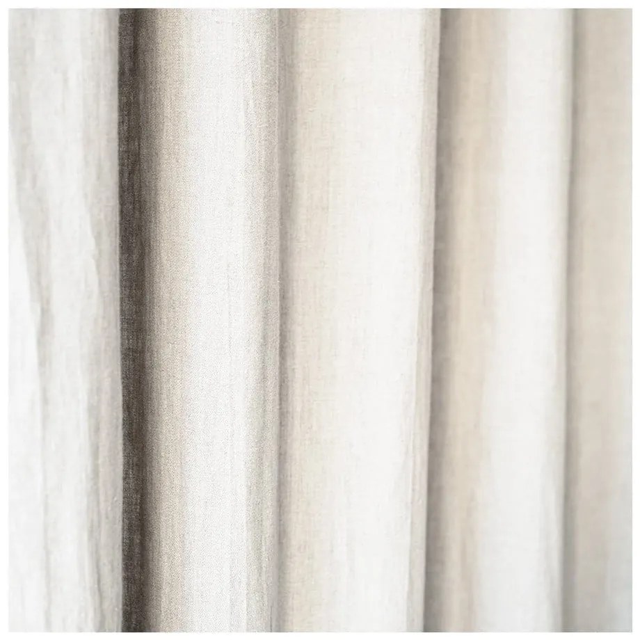 Draperie albă 140x170 cm Night Time – Linen Tales