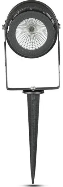 Lampă LED de exterior LED/12W/100-240V IP65 negru, lumină verde