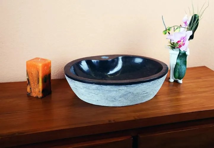 Chiuvetă DIVERO din piatră naturală Venosa