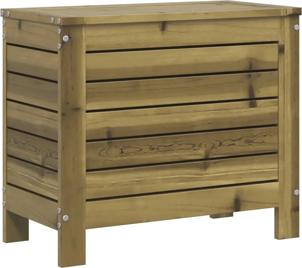 vidaXL Taburet de grădină, 62x31,5x52 cm, lemn de pin tratat