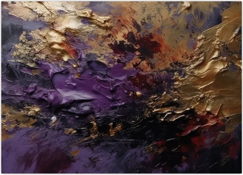 Tablou - Abstracție texturată (70x50 cm)