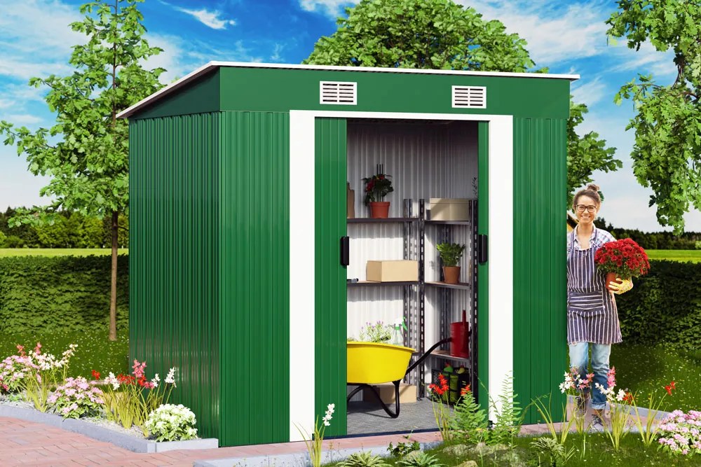 Deuba Casuta de gradina Z1 196x122x180 cm - verde