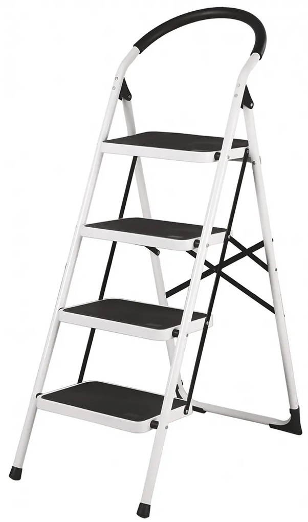 Scară pliabilă din oțel Steps, 4 trepte, 4 trepte
